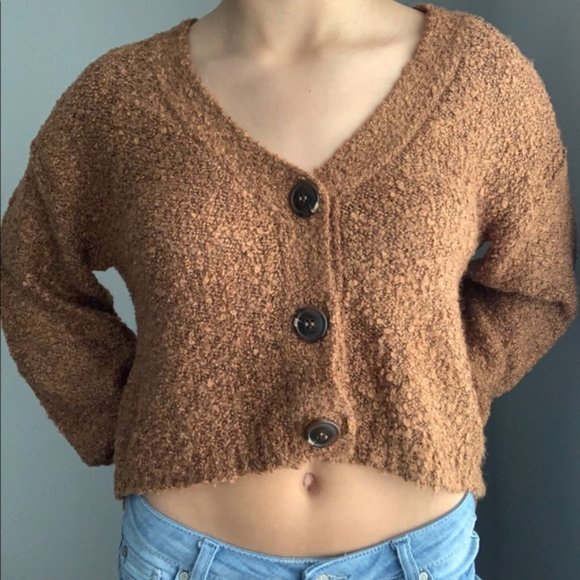 Hooked Up | NWT Boucle Crop Cardigan - Picture 11 of 12